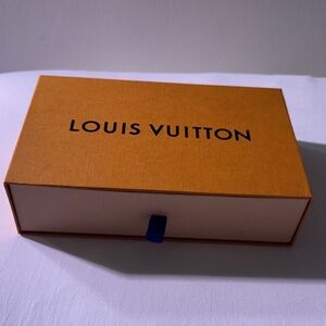 Louis Vuitton Saffron Box with Blue Pull
